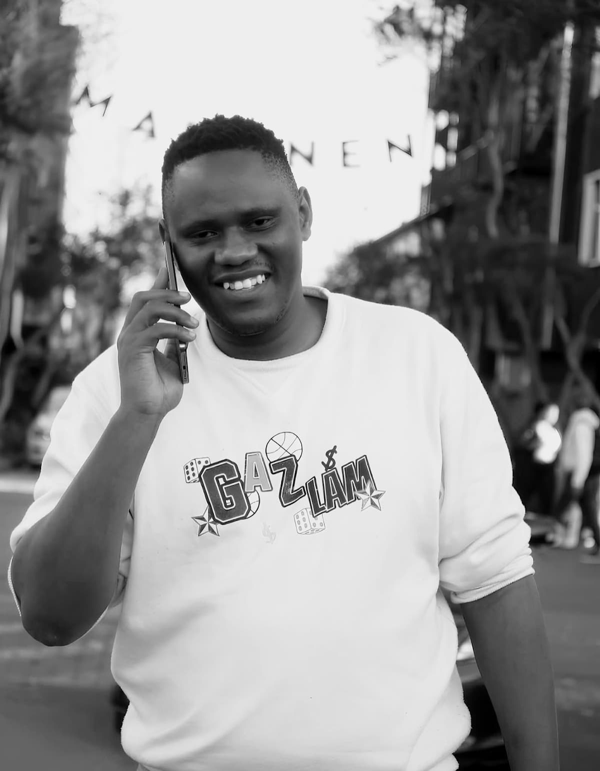 Ayabonga Qwabi, founder of Fundibot